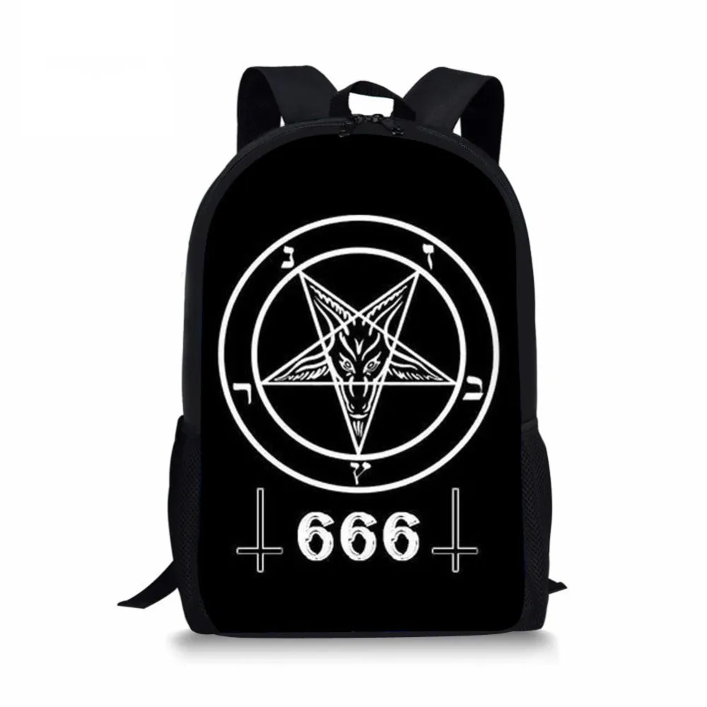 Рюкзак THIKIN женский школьный с рисунком в виде черной кошки 666|Школьные ранцы| |