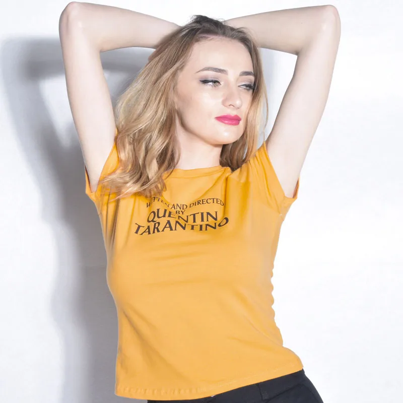 shirt women yellow