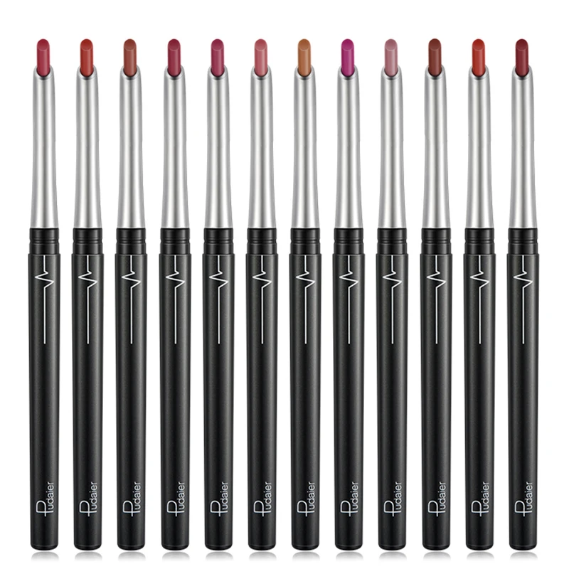 17 цветов стойкий карандаш для губ матовый водонепроницаемый карандаш для губ увлажняющие губные помады lipliner Макияж Косметика Maquillajes TSLM2