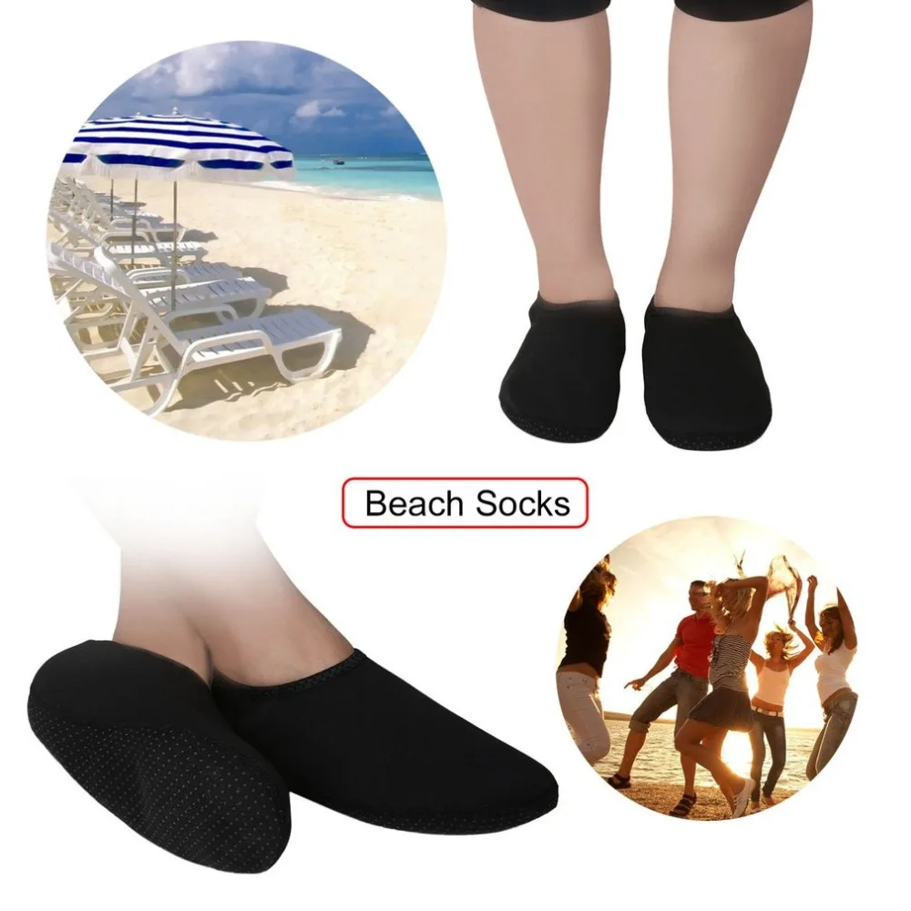 Unisex SBR Fabric Waterproof Sports Socks Water Shoes Beach Pool Dance