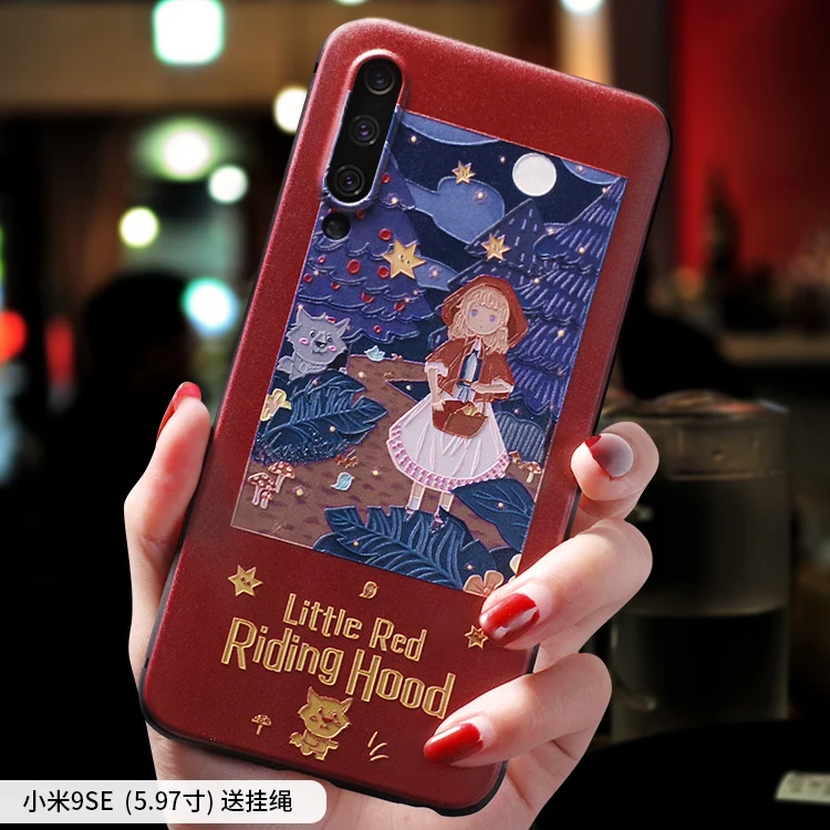 Xiaomi mi 9 explorer защитный чехол для Xiaomi mi 8 lite mi se Прозрачный Маленький принц красный Шапочка СКАЗКИ крышка