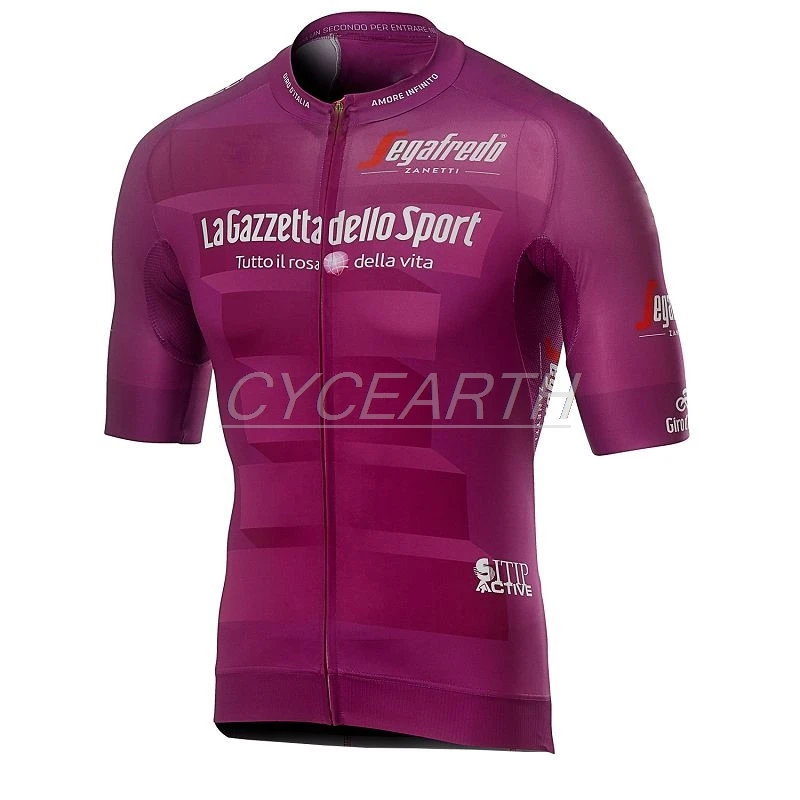 جولة دي إيطاليا ITALIA 2019 الدراجات الفانيلة الصيف قصيرة الأكمام MTB قمم قميص ركوب دراجات روبا مايوه Ciclismo سباق الملابس