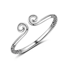 Ретро Сунь Укун 990 Стерлинговое Серебро винтажные браслеты ручной браслет для мужчин ювелирные изделия Изысканные Подарки на день рождения высокое качество