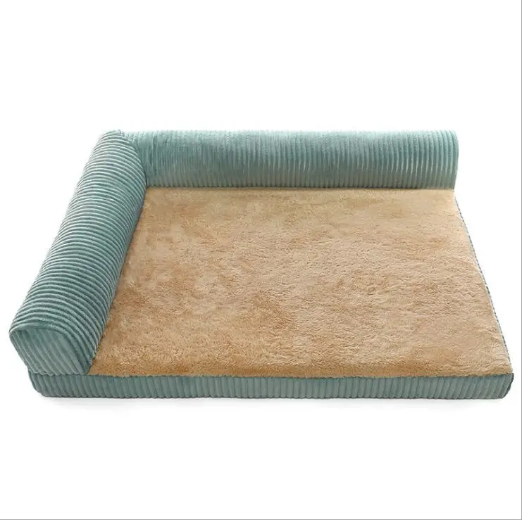 Большой размер утолщенный теплый коричневый коврик для питомца доступен для всех сезонов Экстра большая кровать для собаки дом диван размера плюс кровать для собаки матрас