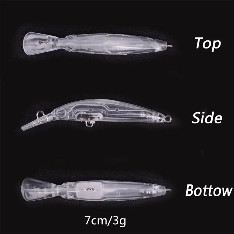 غير مصبوغ فارغة الجسم الصيد السحر الطعوم Pesca السحر Crankbait المتذبذب الطعم Isca الاصطناعي شحن مجاني غير مصبوغ فارغة الجسم الصيد السحر الطعوم Pesca السحر Crankbait المتذبذب الطعم Isca الاصطناعي شحن مجاني