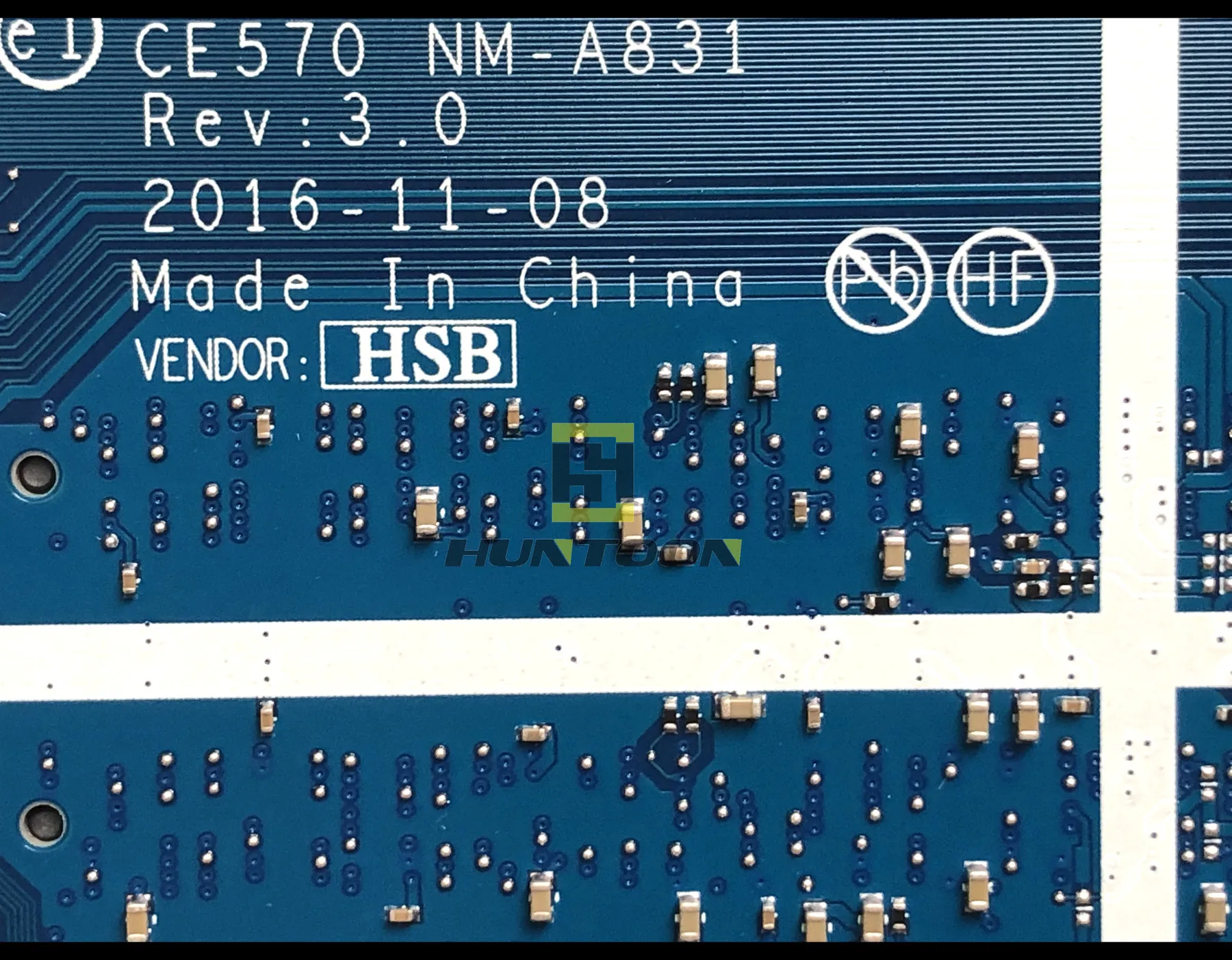 CE570 NM-A831 для lenovo Thinkpad E570 материнская плата для ноутбуков FRU: 01YR709 01EP391 SR2ZU I5-7200U DDR4 полностью протестирована