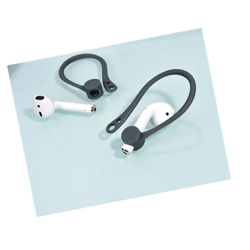 

1 Pair Silicone Anti-lost In-Ear Eartips Earbuds Ear Hook Earphone Earhook Holder for Apple Airpods Air Pods Accessories
