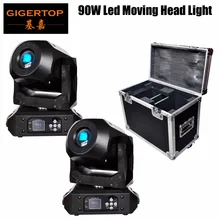 2IN1 кейс пакет 90 W Светодиодный прожектор для сцены освещение 8 цветов свет с 15 канал для вечерние диско ди-джей DMX512 День матери шоу