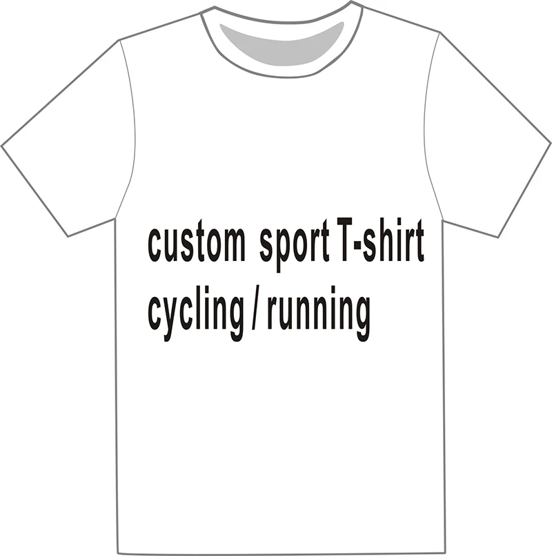 

2018 Free shipping Custom Sport T Shirts Running T Shirts, Cycling Jersey High Quality Polyester + Spandex Anti-sweat,