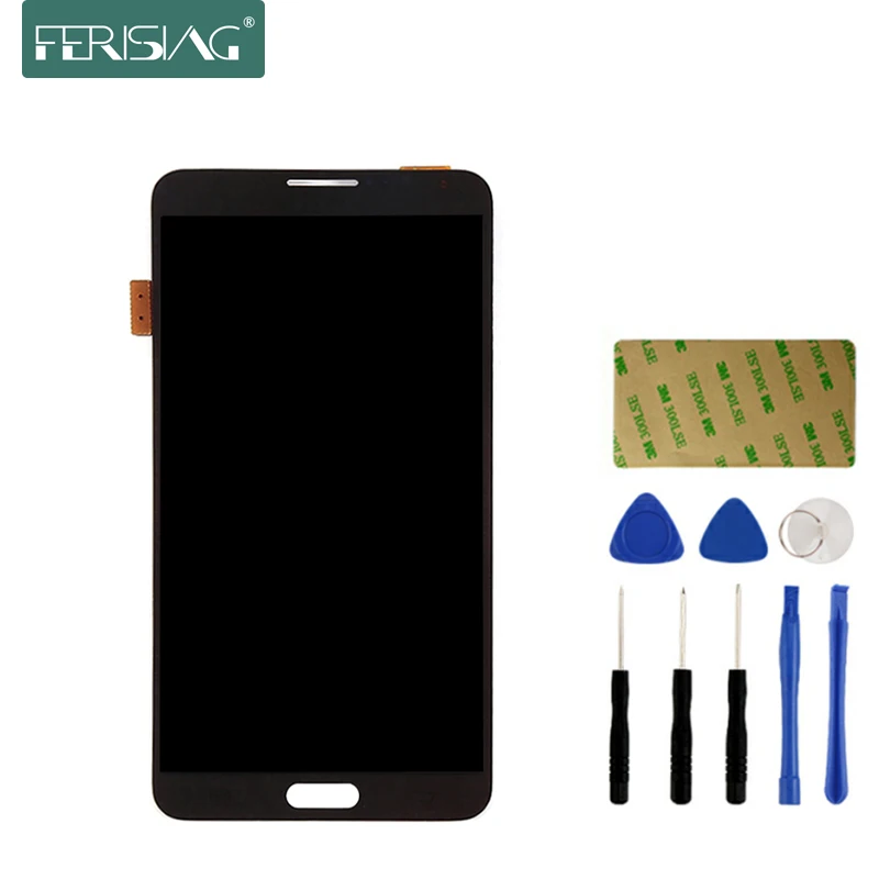

AAAA+ For SAMSUNG Galaxy NOTE 3 Note3 N9005 LCD Display Touch Screen Digitizer Replacment Note 3 Mobile Phone LCD + Tools Kit