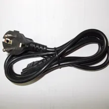 1 шт. ЕС Силовой Кабель AC адаптер питания кабель питания с вилкой EU