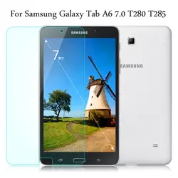 Закаленное Стекло мембраны для Samsung Galaxy Tab A A6 7,0 SM-T280 T285 Сталь фильм таблетки Экран защиты закаленное