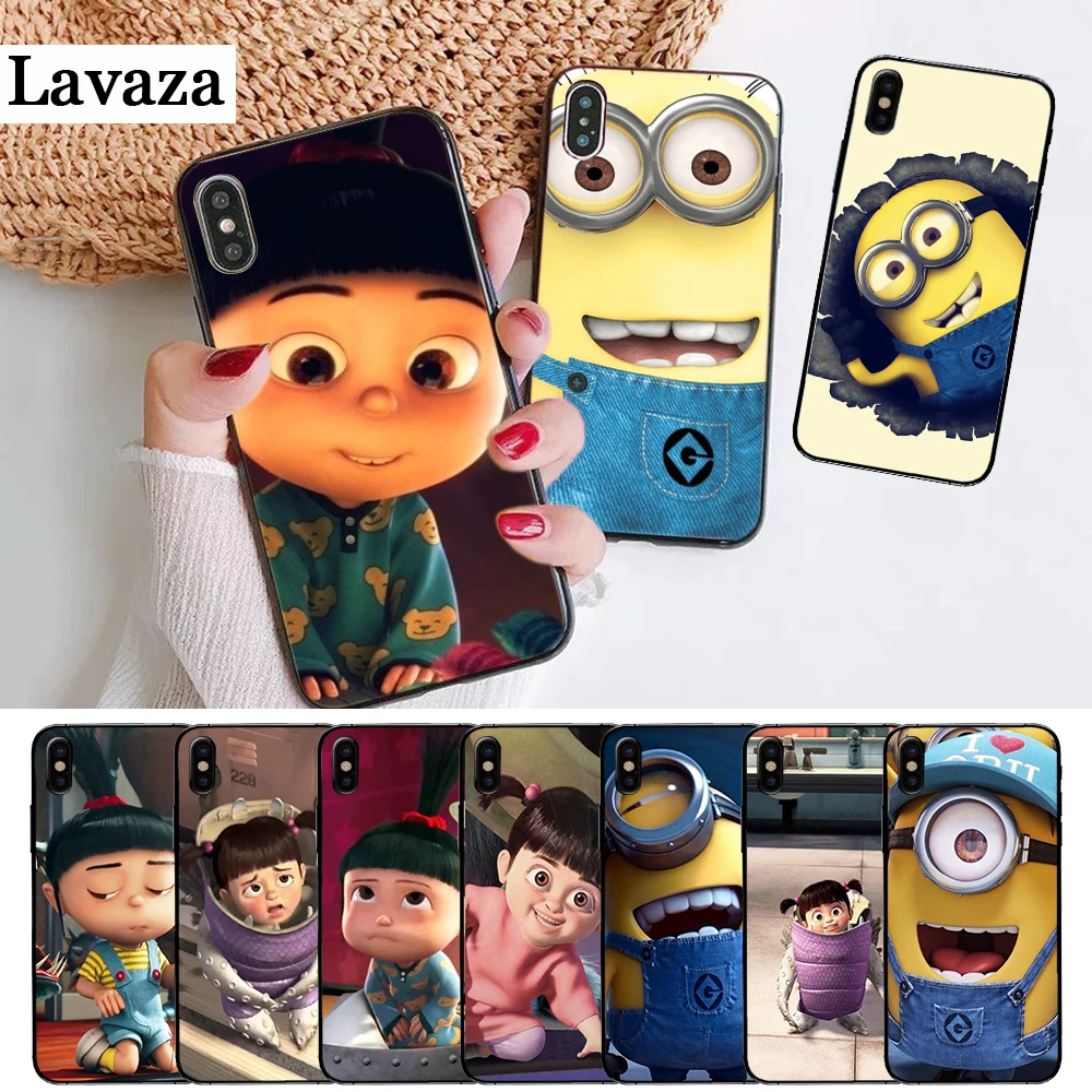 

Lavaza Minions Minion My Unicorn Agnes Silicone Case for iPhone 5 5S 6 6S Plus 7 8 X XS Max XR