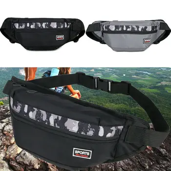 

2019 Newest Hot Camouflage Travel Bum Bag Fanny Pack Waist Bag Zipped Outdoor Sports Shoulder Bag Pouch