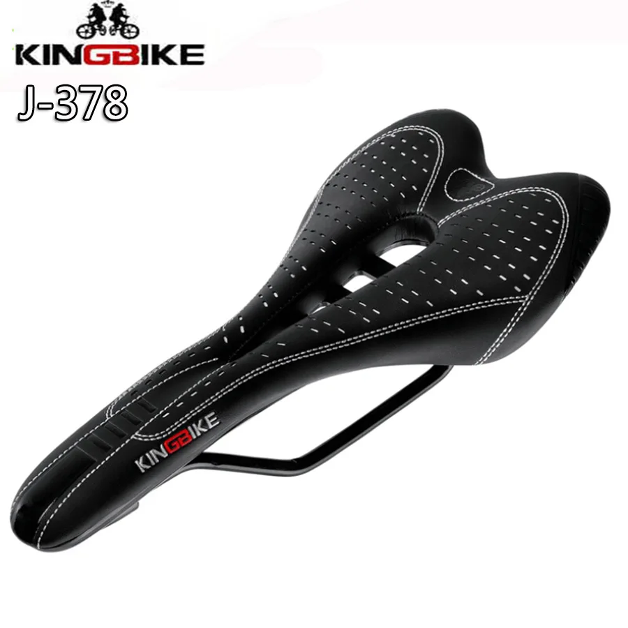 

KINGBIKE Microfiber Carbon Saddle Ultralight Breathable Bicycle Saddle MTB Road Bike Cycling Seat Cushion Leather Front Seat Mat