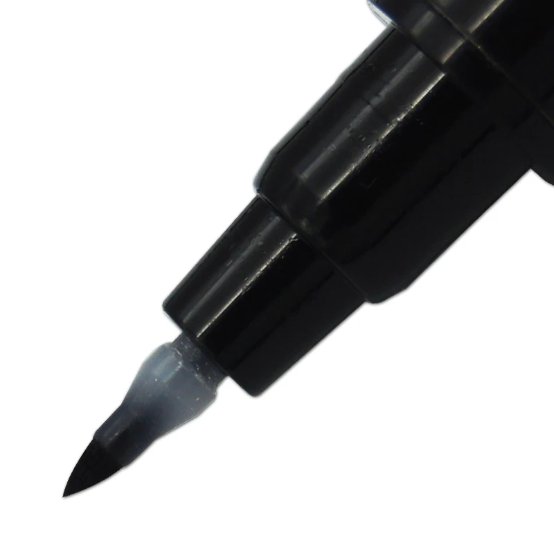 Новинка мягкая кисть Fineliner каллиграфия двойной маркер черные чернила для эскиза