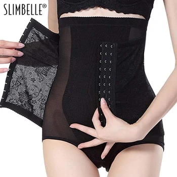 

Women Shapewear High Waist Body Shaper Pants Tummy Slimming Underwear Cincher Control Control Waist Trainer Corset Briefs