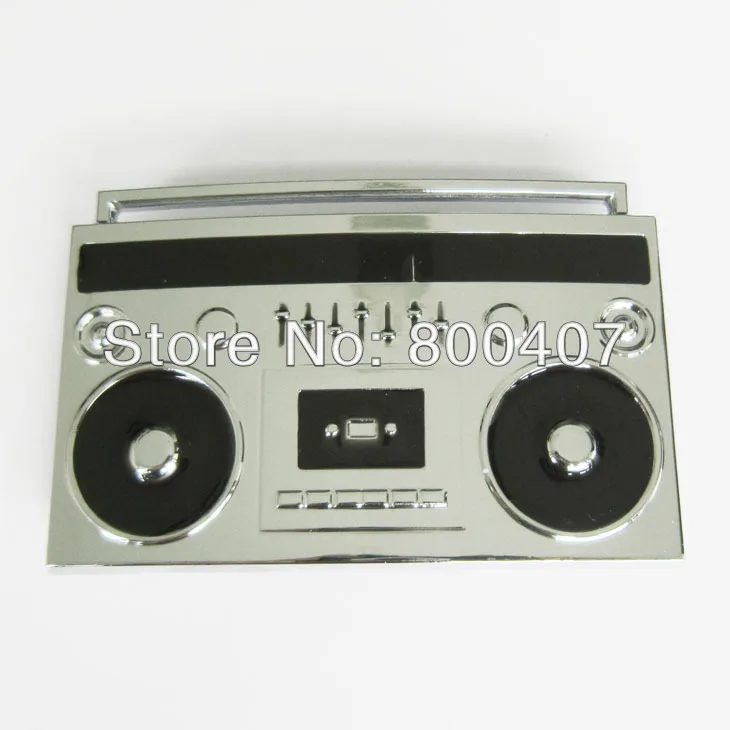 

Retail Distribute Boom Box Belt Buckle BUCKLE-MU027 Free Shipping
