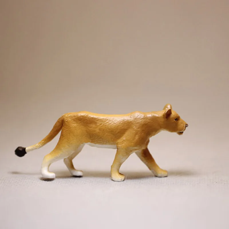 Animais modelo leão brinquedos mini figuras de ação parque zoológico selvagem simulação leão modelo brinquedos criança cedo brinquedos educativos casa decoração presentes