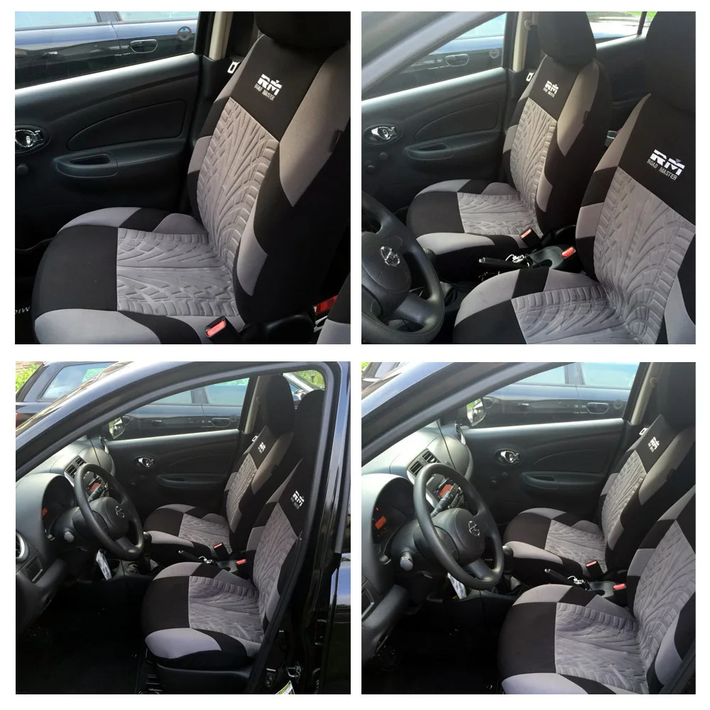 Online Mobil Kursi Sarung Poliester Kain Universal Mobil Kursi Sarung untuk Mobil Kursi Pelindung Gaya Mobil Aksesoris Interior