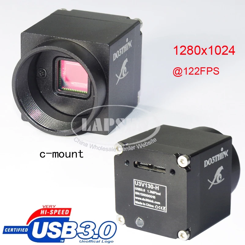 USB 3,0 высокоскоростной HD 1280*1024@ 122FPS C-mount промышленный микроскоп камера сборочная линия промышленное видение