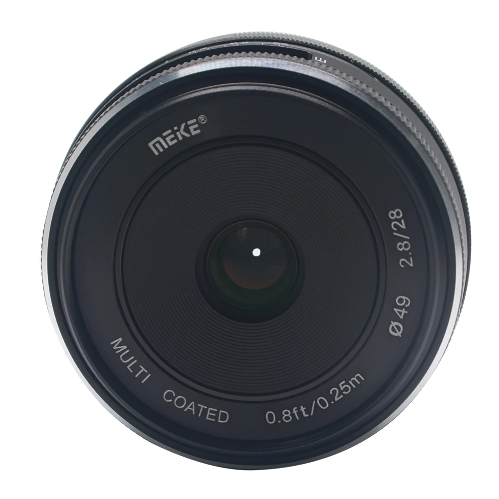 Mcoplus/Meike MK-28mm f/2,8 объектив с фиксированным ручным фокусом для системы 4/3 APS-C Olympus Panasonic Lumix GM1 GM2 GX1 GX2 GX7 GX8 GF5 GF6