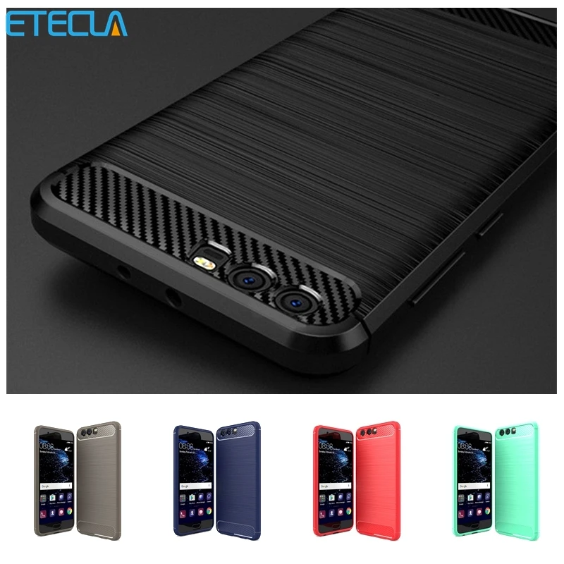 

For Huawei P10 Case On Huawei P10 Cover Ascend P 10 Premium Original Silicone Mix Hybrid Protective Soft Shell