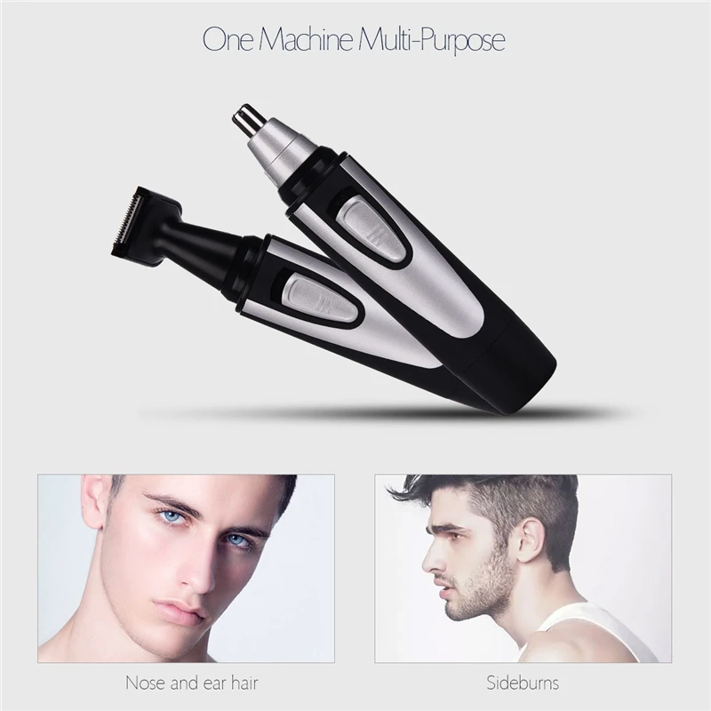 

AA Battery Operated Electric Nose Trimmer For Men Women Face Care Shaving Trimer Razor For Nose Ear Beard Shaver Hair Cutter 345