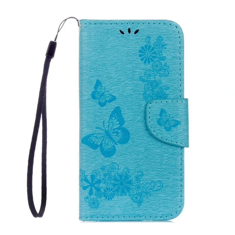 

Double Embossing Butterfly Leather Case For Samsung Galaxy S8 Case Flip Cover Wallet Solt Holster For Samsung Galaxy S 8 Case