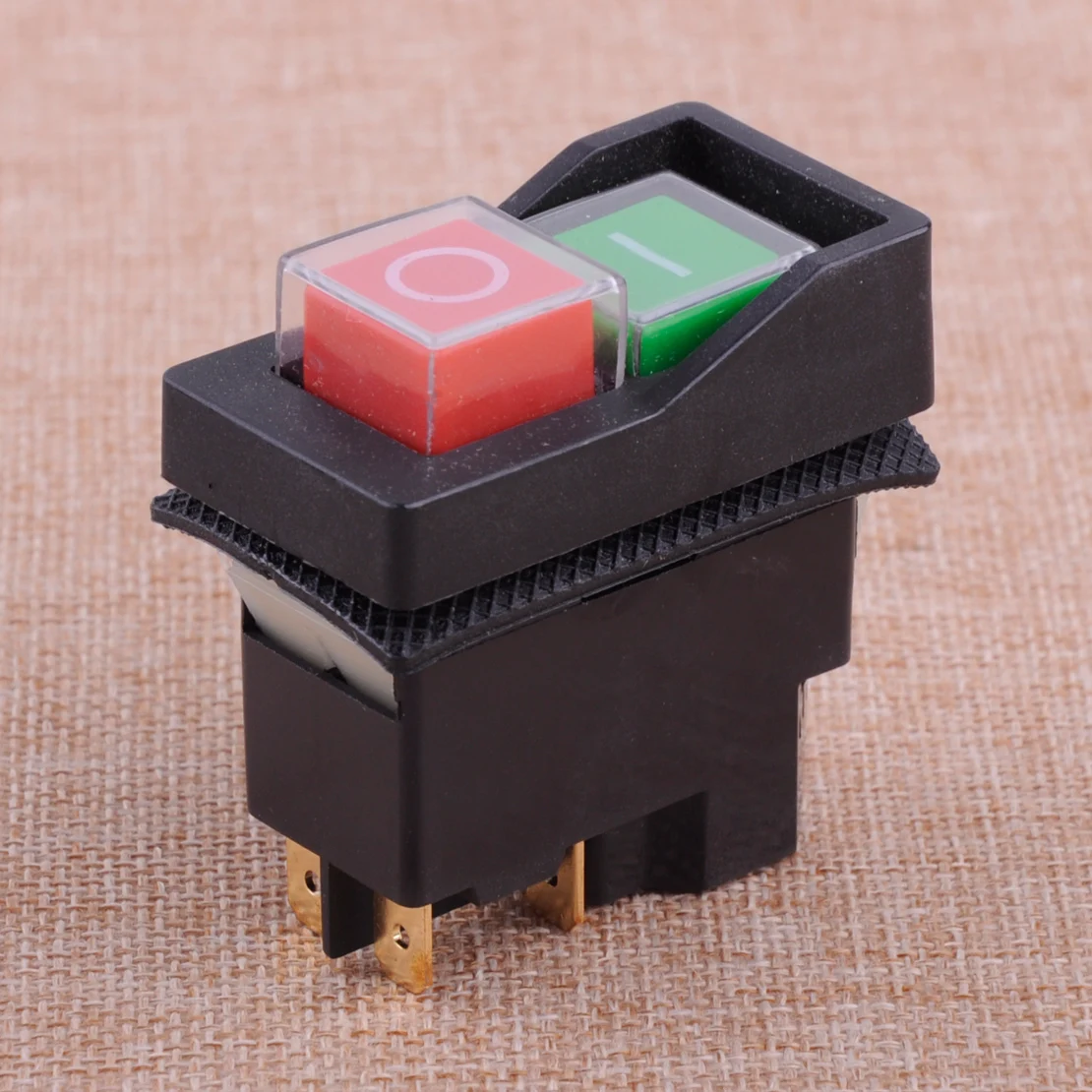LETAOSK KJD17 KLD28 4 Pin 250V IP55 Start Stop On Off Volt Release Switch подходит для мастерских машин|Детали