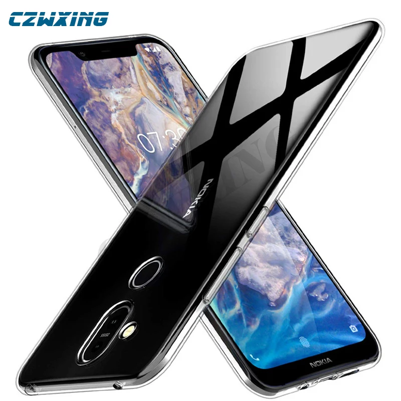 Чехол для Nokia 8 1 чехол Мягкая силиконовая задняя крышка телефона Nokia8.1 Phoenix TA 1119 1128 6