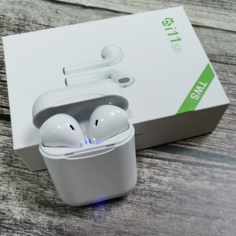 

i11 TWS Wireless mini Bluetooth Earbuds Headsets headphones earphone ear pods Not i9s i10 iFor apple Andorid Iphone