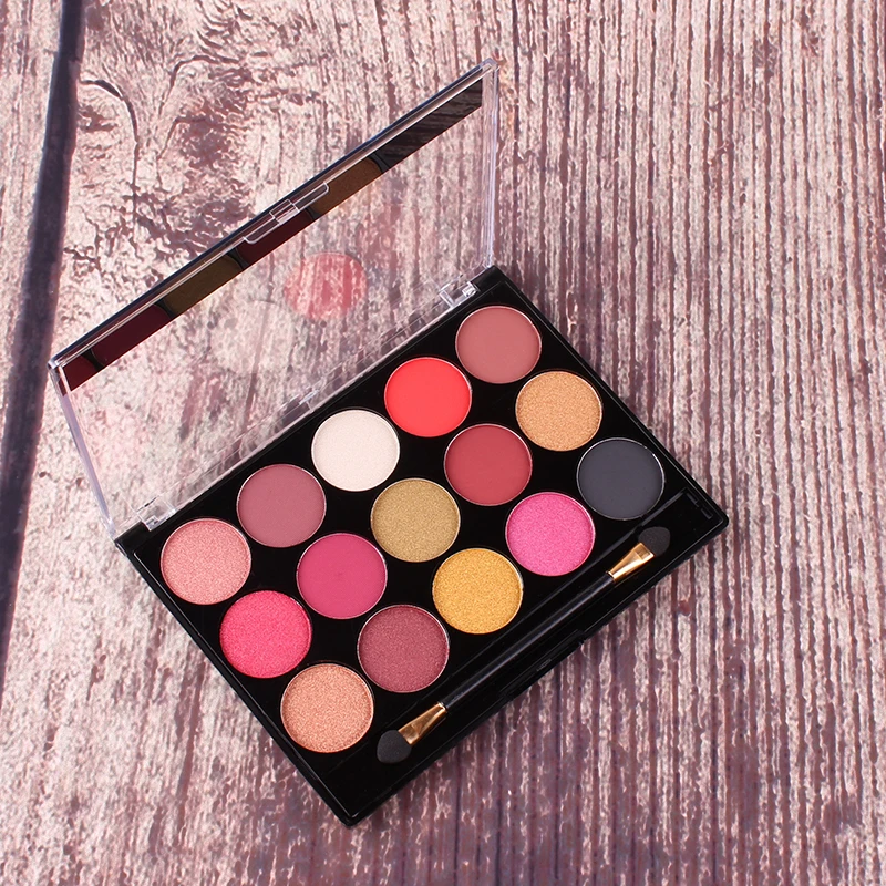 Купить Палитра для макияжа 15 цветов Палитра теней для век матовые ...