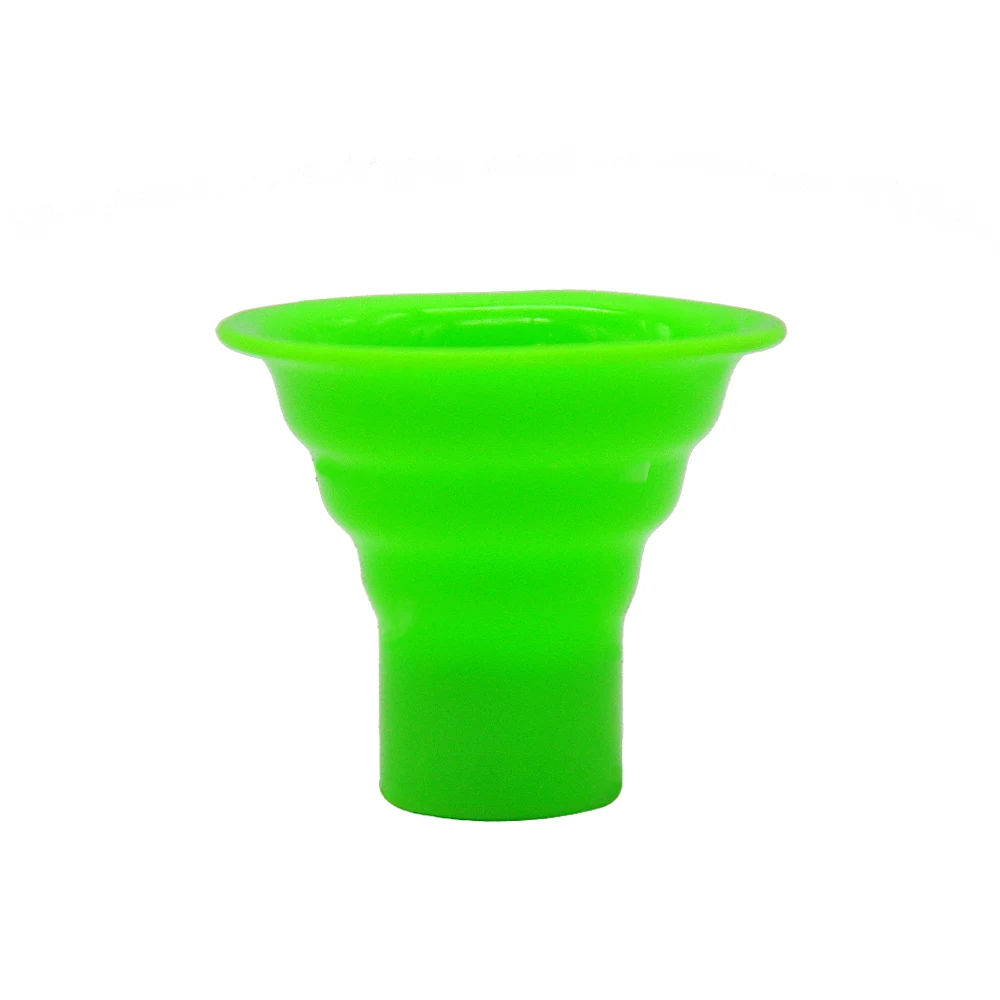 5 шт пищевого силикона Материал курительные мундтипы с сорт силикона курительная трубка - Цвет: Зеленый