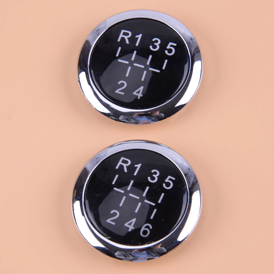 

DWCX Plastic Car Auto Gear Knob Cap Top Insert Badge Fit for VAUXHALL OPEL ASTRA H CORSA D 2004 2005 2006 2007 2008 2009 2010