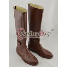 Star Wars Cosplay Zapatos Botas Botas de Caballero Jedi Obi-Wan Para Adultos Por Encargo