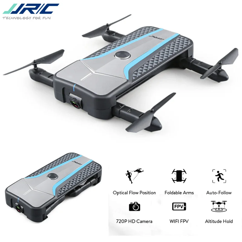 JJRC H62 великолепие Складная рукоятка WI FI FPV Карманный Дрон для селфи с 720P Камера