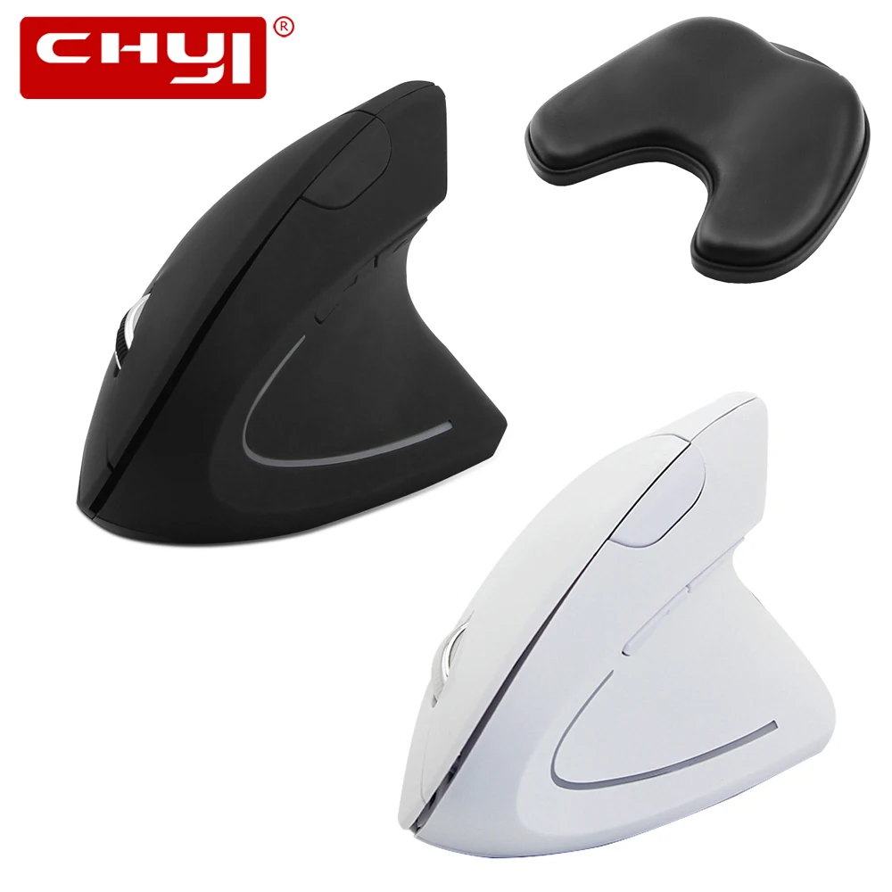 CHYI Ergonomic Wireless Vertical Mouse 2.4G 800 1200 1600 DPI