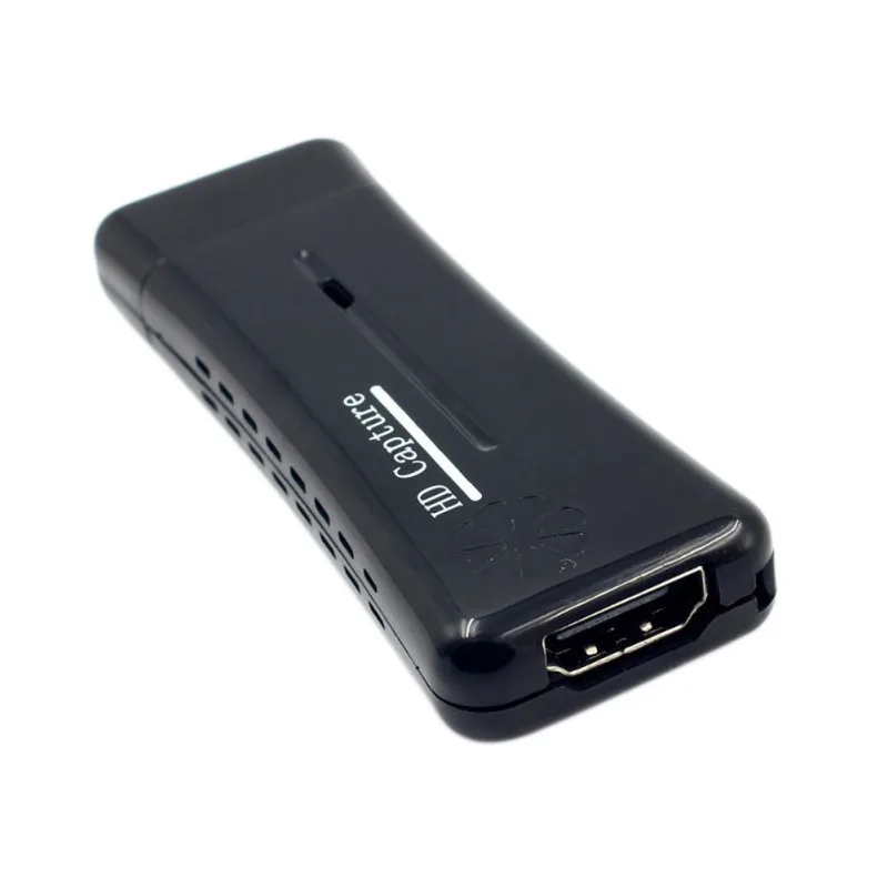 Portable Mini USB 2.0 Port Video Capture Card HD 1 Way HDMI 1080P Video Capture Card for Windows XP Computer