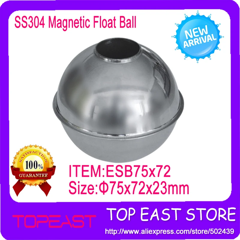 Free shipping High quality SS304 Stainless steel float ball for float
