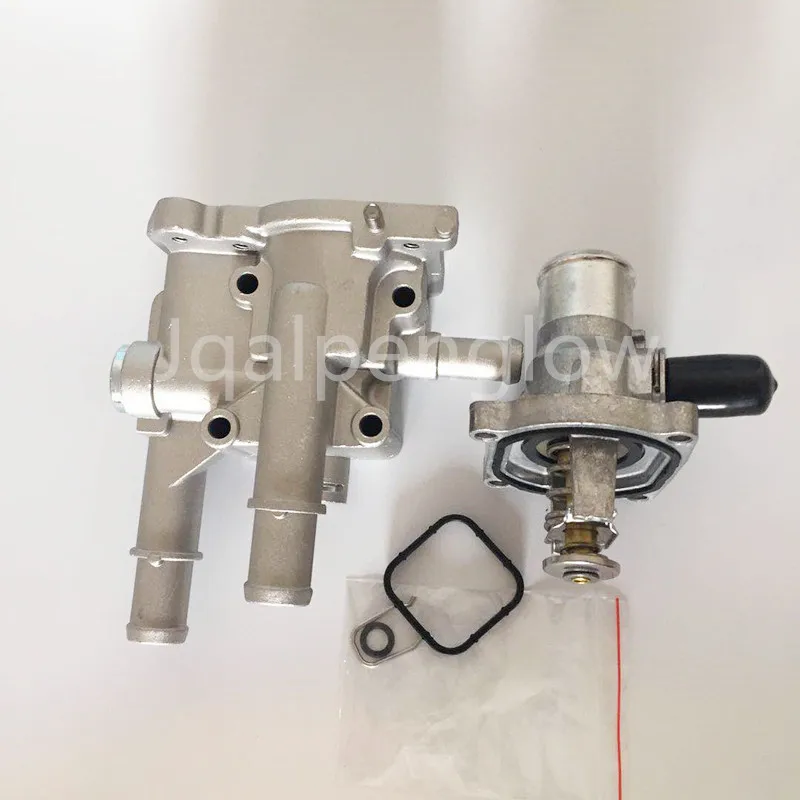 

Aluminum Thermostat and housing Assembly metal case 96984103 96984104 for Opel Astra Zafira Signum Vectra Chevrolet Aveo Cruze