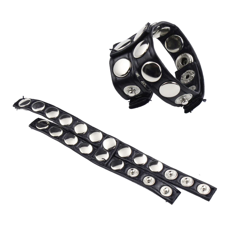 Sex Leather Adjustable Penis Rings Penis Extender Cock Rings Chastity Cage Device font b Dildo b