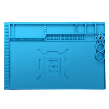 

45*30cm Heat-resistant Soldering Mat Silicone Pad Insulation Mat Maintenance Platform BGA Rework Station Phone Repair Tools
