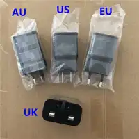50 ピース 100% オリジナル oem 5 ボルト 2A 米国/EU/AU/英国プラグ急速充電旅行アダプタ壁急速充電器サムスン S7 S6 エッジ S8 S9 プラス