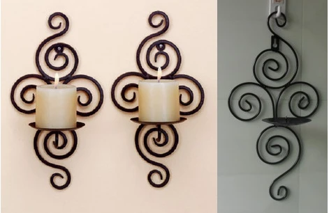 Decoracion Del Hogar Europeo Titular De La Vela Candelabros De