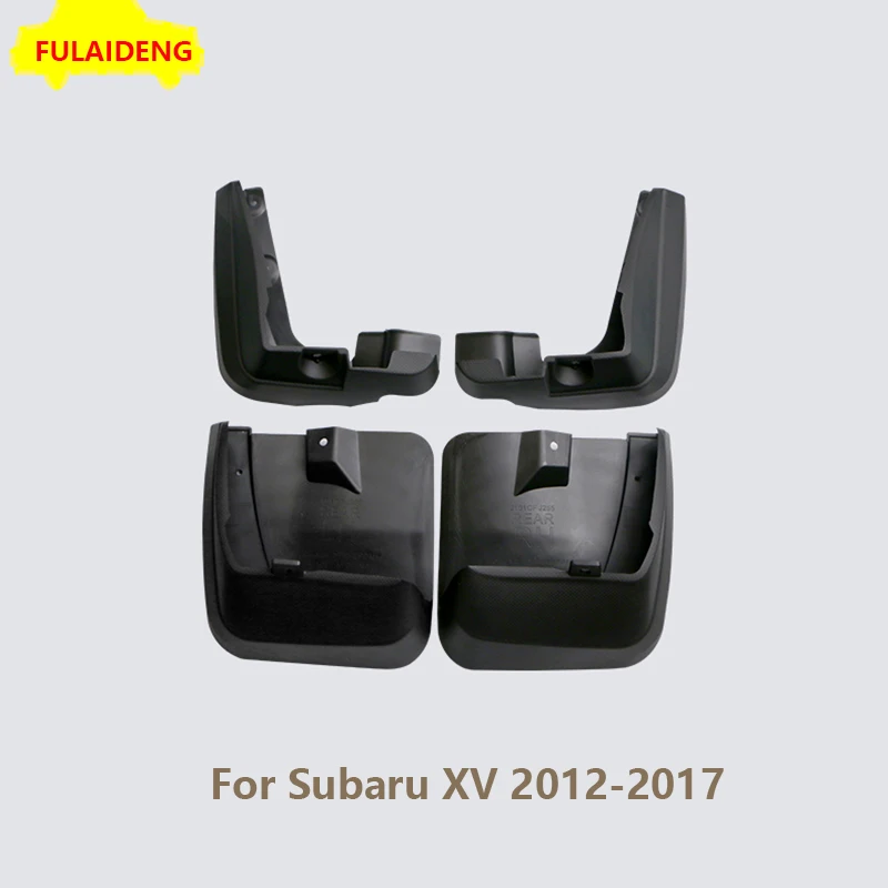 4pcs For Subaru XV Crosstrek 2013- Mud Flaps Splash Guard Mudguard Fender Car Styling Accessories