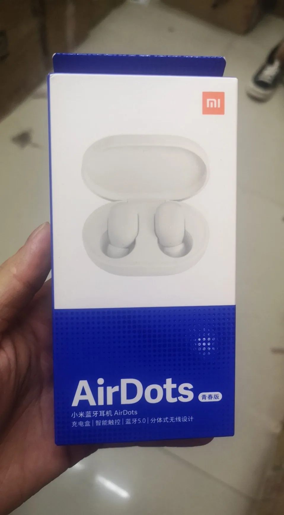 Оригинальные наушники Xiaomi TWS AirDots Bluetooth 5,0, молодежная версия, стерео Беспроводная гарнитура с микрофоном, наушники-вкладыши, зарядная коробка