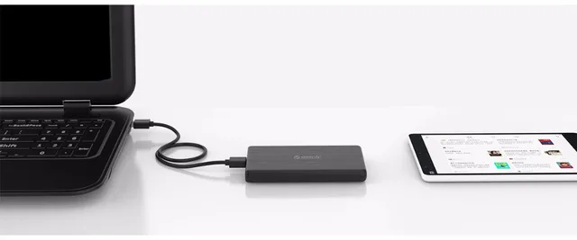 ORICO 2,5 USB 3,0 SATA HDD Box HDD dysk twardy zewnętrzna obudowa HDD czarna koperta -