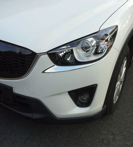 2 Шт Автомобильные фары лампы модификационная рамка украшения для Mazda CX-5 CX5 2012 2013