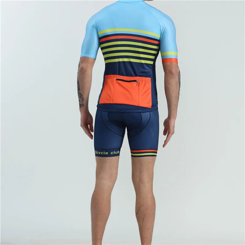 BOESTALK cycling sets team 2019 UCI Color strip Edition go pro team Custom top Cycling jersey bib shorts world Bicycle race suit